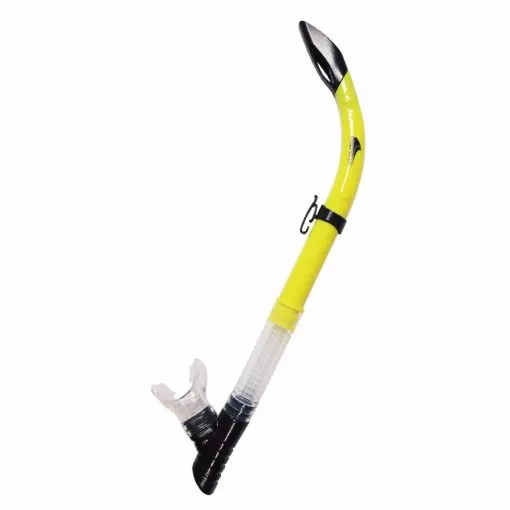 Deep Blue Stingray Snorkel DBSA105 Yellow Transparent