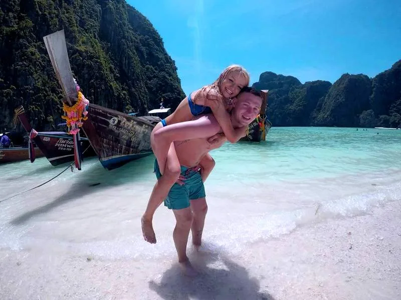 Phi Phi island Maya Bay Thailand
