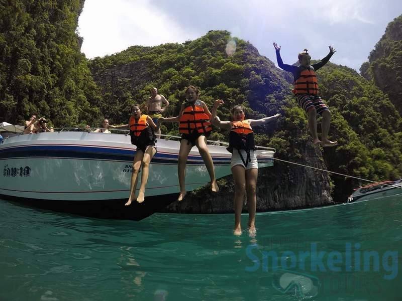 Phuket snorkeling - Phi Phi Island speed boat from Phuket