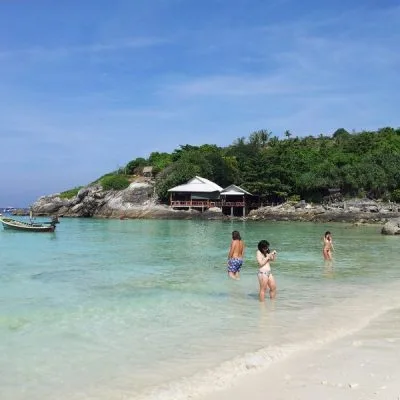 Racha Yai snorkeling trip visits Patok Bay