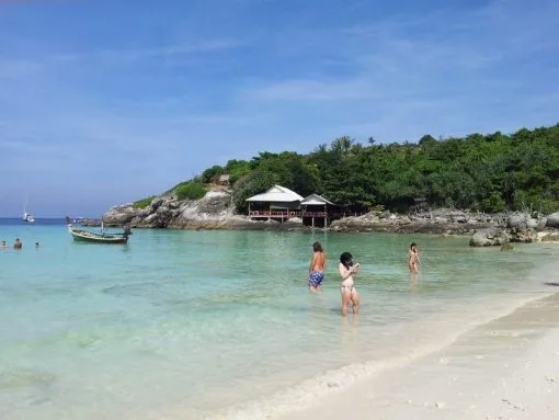 Racha Yai snorkeling trip visits Patok Bay