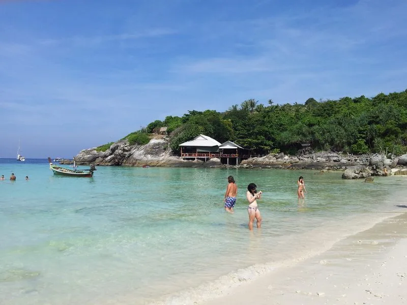 Racha Yai snorkeling trip visits Patok Bay