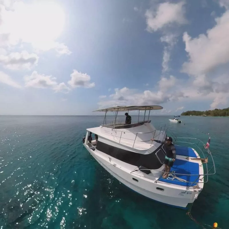 Racha Yai private catamaran hire for small groups to Racha Yai - Phuket Snorkeling Tours