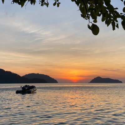 surin islands sunset